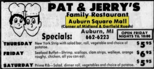 Auburn Plaza (Aburn Square Mall) - Feb 26 1987 Article
